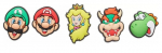Crocs&trade; aksesuarai klumpėms Jibbitz&trade; Super Mario, įvairių spalvų