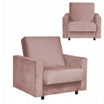 Alice atlo&scaron;iamas fotelis su konteineriu "Family Furniture" alyvinės rožinės spalvos