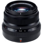 Fujinon XF 35mm f/2 R WR, black