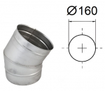 30&deg; lenkimas. D-160 mm.