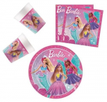 Vienkartinių indų rinkinys Barbie, 36 vnt.