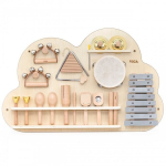 Montessori medinės muzikos lentos rinkinys i&scaron; 12 mu&scaron;amųjų instrumentų Viga