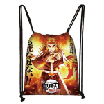 Anime Demon Slayer kuprinė moteri&scaron;ka kuprinė Kawaii Kimetsu No Yaiba pečių kuprinė Tanjirou Kamado Zenitsu mergaičių kuprinė knygų krep&scaron;ys