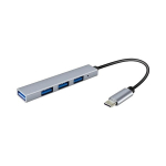 USB &scaron;akotuvas su 4 jungtimis - Type - c