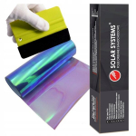 Žibintų &scaron;e&scaron;ėliavimo plėvelė chameleonas Solar Systems 30x200cm