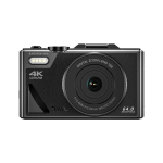Skaitmeninis fotoaparatas Easypix Skaitmeninė kamera V64 Flip 20203, 64 MP, 4K vaizdo įra&scaron;as, 18x skaitmeninis priartinimas, WiFi, 3" sulankstomas ekranas