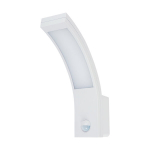 Lauko sieninis &scaron;viestuvas su judesio detektoriumi SONET LED S 10W WHITE NW