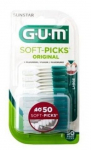 Tarpdančių &scaron;epetėliai Gum Soft-Picks Original, 50 vnt.