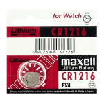 Maxell CR1216 elementas, 1 vnt