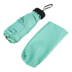 Moteri&scaron;ki skėčiai, Mini Travel Umbrella Ultra Light sulankstomas skėtis nuo saulės UV apsauga (žalia)