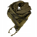 Arafatas Shemagh Keffiyeh Mil-Tec 105x110 cm, Olive Juoda