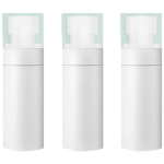 Office products,Spray Bottles Travel Size Small Empty Refillable Plastic Container for Skincare and Makeup Lotion (3pcs),White-80ML