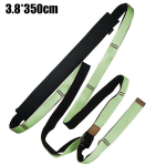 Trainer accessories,Yoga Strap for Stretching, Waist Back Leg Stretch Strap, Waist Flexibility Assist Trainer,green