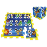 Mink&scaron;tas kilimėlis - dėlionė (puzzle) raidės 9 vnt.