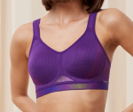 Triumph Triaction Cardio Cloud P EX moteri&scaron;ka sportinė liemenėlė, violetinė, 80B
