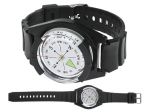 Rankinis kompasas Žiūrėti Mil-Tec Wrist Compass, juodas