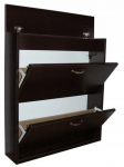 Batų lentyna Fluxar SC-1086 85x70x18 cm venge