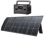 Elektros stotelė Powland 12V 520Wh 600W su sulankstomu 100W saulės moduliu