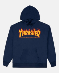 Vyri&scaron;kas džemperis Thrasher Flame hoodie, 113102, mėlyna, S