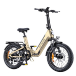 Elektrinis dviratis Engwe L20 Boost 3.0 20", auksinis
