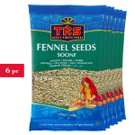 Pankolių sėklos, Fennel seeds, TRS, 6x100g