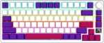 LORGAR KBP7075W, belaidė 75% mechaninė žaidimų klaviatūra Pro, balta, EN i&scaron;dėstymas, LORGAR KBP7075W, Wireless 75% Mechanical Gaming Keyboard Pro, White, EN layout LRG-KBP7075W-WH-US