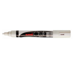 Baltas kreidinis žymeklis su smailiu konciniu galiuku - Žymeklis - Modelis - Baltas - I&scaron;trinamasis - Smulkus