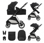 Universalus vežimėlis Lorelli Aspen 2in1, black