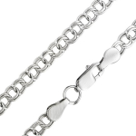Sidabrinė grandinėlė moterims "Bismark" Brasco 60941