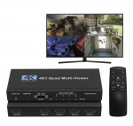&bdquo;HDMI Multiviewer 4x1&ldquo; jungiklis - universalus sprendimas keliems &scaron;altiniams