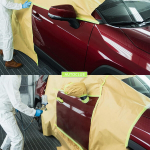 Automobilinė maskavimo juosta su popieriumi, 30cm x 11m, 30,48 cm x 10,97 metro