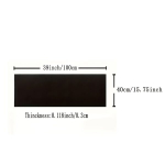 Gartraukio filtras Universalus didelis aktyvintos anglies oro filtras - kvapų &scaron;alintojas., 1 vnt. plotis 40 cm x storis 0,3 cm x ilgis 100 cm