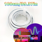 LED neoninė virvelė RGB, 1 PC 100 cm / 39,37 colio