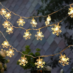 LED snaigių girlianda