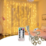 USB LED girlianda su pultu