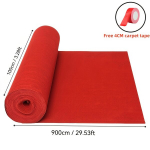 Poliesterio vestuvių kiliminis takas, 100 cm / 3,28 pėdų * 900 cm / 29,53 pėdų