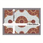 Dekoratyvinis ra&scaron;tuotas kilimas 200x300 cm, 79 * 118 colių / 200 * 300 cm