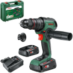 Smūginis gręžtuvas - AdvancedImpact - 18V-80 - 2 akumuliatoriai 2,5 Ah - 13 mm metalinis chuck - Belaidis