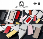 Prabangus natūralios odos dėklas Motorola Moto G73 telefonui