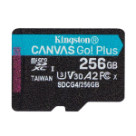 Atminties kortelė telefonui Kingston CANVAS Go Plus 256GB SDCG4/256GBSP