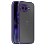 Smūgiams atsparus dėklas - Google - Pixel 9a - Violetinis - Neslystantis pavir&scaron;ius - Sustiprinti kampai