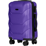 Wings Peacock 3.0 fioletinis kabinis lagaminas 20" su užraktu