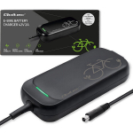 Įkroviklis elektriniam dviračiui Qoltec, juodas
