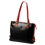 Moteri&scaron;ka rankinė Florence 14 - Juoda, raudona