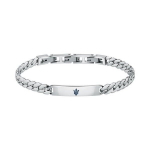 Vyri&scaron;ka mėlyna plieno apyrankė - Maserati - Jewels Collection - Ilgis 22 cm