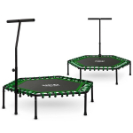 Fitneso batutas 127 cm, &scaron;e&scaron;iakampis žalias