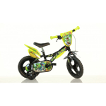 Vaiki&scaron;kas dviratis Dino Bikes 12" žalias/juodas