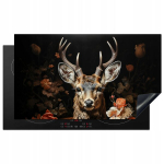 Kitchenyeah Indukcinė Apsauginė Plok&scaron;tės Danga 75x55cm - Elnias