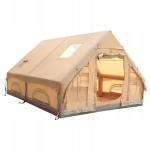Didelė Pripučiama Stovyklavimo Palapinė 8 Personų Pripučiama Pripučiama Palapinė 12M2 400X300Cm