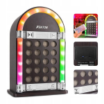 Muzikos automatas garsiakalbis bluetooth led efektas vintage